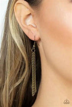 Load image into Gallery viewer, Rosy Redux Brass Necklace - Paparazzi Accessories
