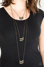Load image into Gallery viewer, Seasonal Charm Brass Necklace - Paparazzi Accessories

