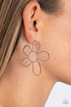 Load image into Gallery viewer, Rustic Rarity Silver Earrings - Paparazzi Accessories
