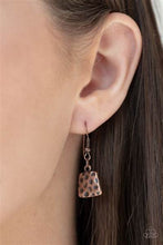 Load image into Gallery viewer, Metallic Mechanics Copper Necklace - Paparazzi Accessories
