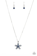Load image into Gallery viewer, Botanical Ballard Blue Necklace - Paparazzi Accessories
