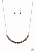 Load image into Gallery viewer, Throwing SHADES Brown Necklace - Paparazzi Accessories

