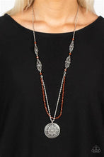 Load image into Gallery viewer, Garden of Grace Brown Necklace - Paparazzi Accessories
