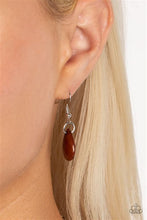 Load image into Gallery viewer, Garden of Grace Brown Necklace - Paparazzi Accessories
