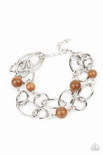 Load image into Gallery viewer, Delightfully Daydreamy Brown Bracelet - Paparazzi Accessories

