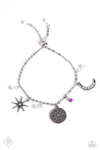 Load image into Gallery viewer, Talented Traveler Purple Bracelet - Paparazzi Accessories
