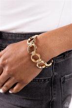 Load image into Gallery viewer, Chic Collection Gold Necklace - Paparazzi Accessories
