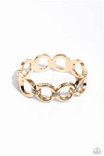 Load image into Gallery viewer, Chic Collection Gold Necklace - Paparazzi Accessories

