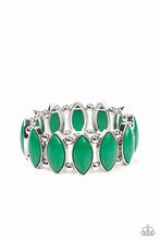 Load image into Gallery viewer, Cry Me a RIVERA Green Bracelet - Paparazzi Accessories
