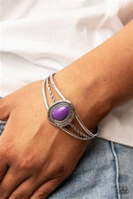 Load image into Gallery viewer, Ethereal Enthusiast Purple Bracelet - Paparazzi Accessories
