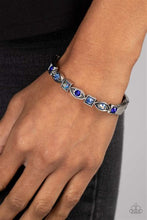 Load image into Gallery viewer, Poetically Picturesque Blue Bracelet - Paparazzi Accessories
