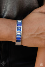 Load image into Gallery viewer, Practiced Poised Blue Bracelet - Paparazzi Accessories

