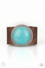 Load image into Gallery viewer, Wander On Repeat Blue Bracelet - Paparazzi Accessories
