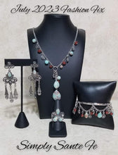 Load image into Gallery viewer, July 2023 Simply Santa Fe Fashion Fix Set - Paparazzi Accessories
