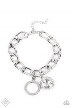 Load image into Gallery viewer, Unyielding Roar White Bracelet - Paparazzi Accessories
