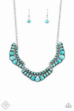 Load image into Gallery viewer, Naturally Native Blue Necklace - Paparazzi Accessories
