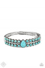 Load image into Gallery viewer, Nature Resort Blue Bracelet - Paparazzi Accessories
