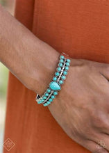 Load image into Gallery viewer, Nature Resort Blue Bracelet - Paparazzi Accessories
