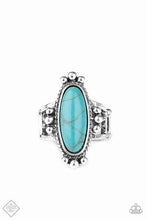 Load image into Gallery viewer, Pioneer Paradise Blue Ring - Paparazzi Accessories
