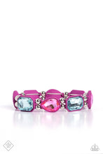 Load image into Gallery viewer, Transforming Taste Pink Bracelet - Paparazzi Accessories
