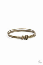 Load image into Gallery viewer, Bauble Bash Brass Bracelet - Paparazzi Accessories
