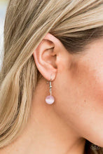 Load image into Gallery viewer, Tasseled Tranquility Pink Necklace - Paparazzi Accessories
