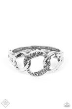 Load image into Gallery viewer, BOMBSHELL Squad Silver Bracelet - Paparazzi Accessories
