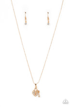 Load image into Gallery viewer, You Hold My Heart Gold Necklace - Paparazzi Accessories
