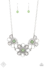 Load image into Gallery viewer, Aquatic Garden Green Necklace - Paparazzi Accessories
