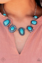 Load image into Gallery viewer, Albuquerque Artisan Blue Necklace - Paparazzi Accessories
