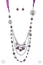 Load image into Gallery viewer, All The Trimmings Purple Necklace - Paparazzi Accessories
