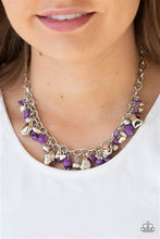 Load image into Gallery viewer, Quarry Trail Purple Necklace - Paparazzi Accessories
