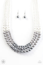 Load image into Gallery viewer, Lady In Waiting Silver Necklace - Paparazzi Accessories
