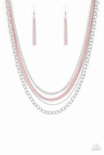 Load image into Gallery viewer, Intensely Industrial Pink Necklace - Paparazzi Accessories
