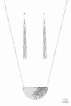 Load image into Gallery viewer, Cool, PALM, and Collected Silver Necklace - Paparazzi Accessories

