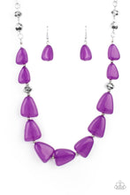 Load image into Gallery viewer, Tenaciously Tangy Purple Necklace - Paparazzi Accessories
