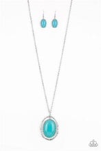 Load image into Gallery viewer, Harbor Harmony Blue Necklace - Paparazzi Accessories
