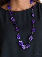 Load image into Gallery viewer, Waikiki Winds Purple Necklace - Paparazzi Accessories
