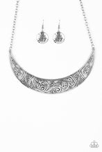 Load image into Gallery viewer, Bull In A China Shop Silver Necklace - Paparazzi Accessories
