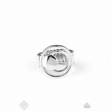 Load image into Gallery viewer, Edgy Eclipse Silver Ring - Paparazzi Accessories
