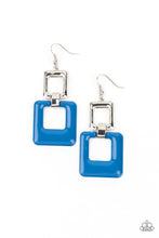 Load image into Gallery viewer, Twice As Nice Blue Earrings - Paparazzi Accessories
