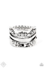 Load image into Gallery viewer, Unexpected Treasure White Ring - Paparazzi Accessories
