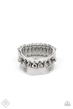 Load image into Gallery viewer, Scintillating Smolder Silver Ring - Paparazzi Accessories

