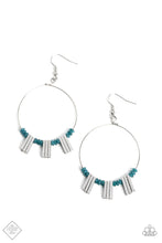 Load image into Gallery viewer, Luxe Lagoon Blue Earrings - Paparazzi Accessories
