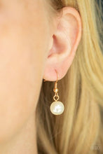 Load image into Gallery viewer, Behind The Scenes Gold Necklace - Paparazzi Accessories
