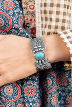 Load image into Gallery viewer, Desert Haven Blue Bracelet - Paparazzi Accessories
