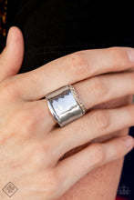 Load image into Gallery viewer, Brilliantly Bordered Brown Ring - Paparazzi Accessories
