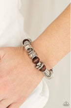 Load image into Gallery viewer, Exploring The Elements Brown Bracelet - Paparazzi Accessories
