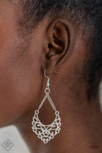 Load image into Gallery viewer, Sentimental Setting Silver Earrings - Paparazzi Accessories
