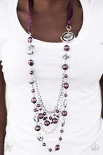 Load image into Gallery viewer, All The Trimmings Purple Necklace Paparazzi

